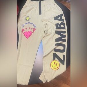 NEW! Zumba Fitness Happy Track Pants